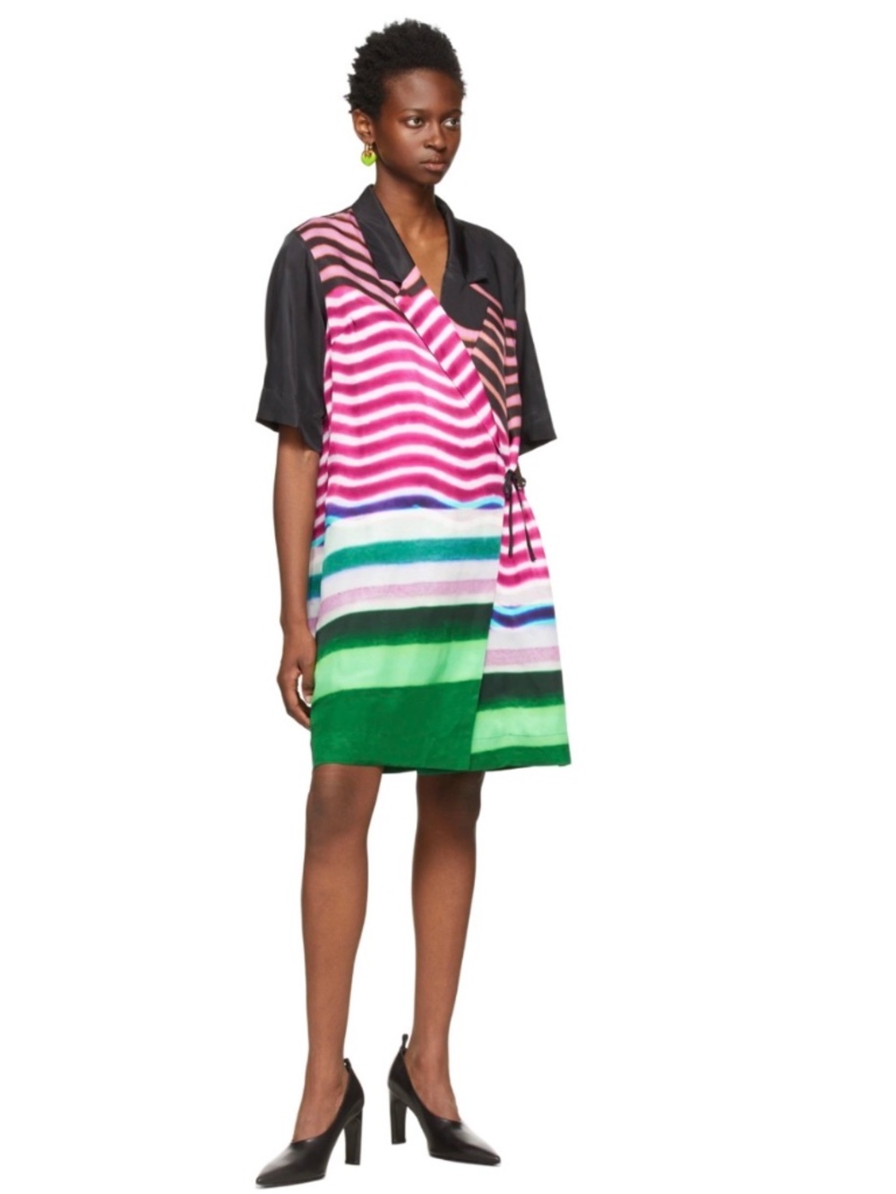 Dries van Noten x Len Lye wrap dress